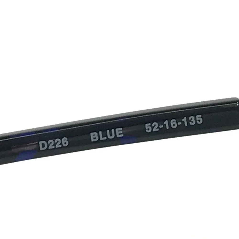 Lucky Brand Eyeglasses Frames D226 BLUE Gold Brown Tortoise Cat Eye 52-16-135